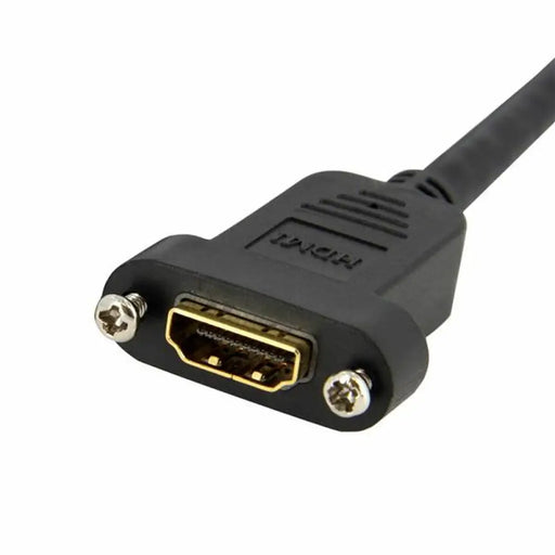 HDMI Cable Startech HDMIPNLFM3 Black - Компютър Кабели и адаптери<<<Компютри|