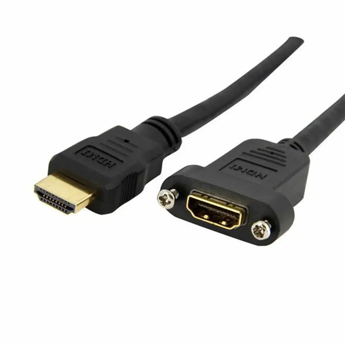HDMI Cable Startech HDMIPNLFM3 Black - Компютър Кабели и адаптери<<<Компютри|
