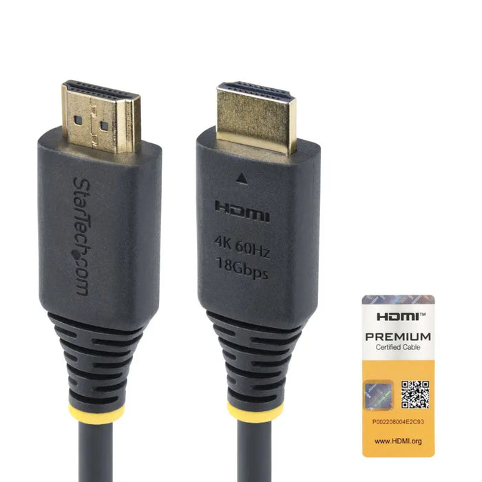 HDMI Cable Startech PREMIUM Black 50 cm - Компютър Кабели и адаптери<<<Компютри|