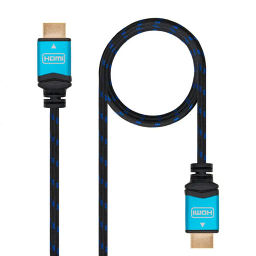 HDMI Cable TooQ 10.15.37 V2.0 Black Blue - Аудио и Видео Кабели<<<Електроника Телевизори<<<Компютри|