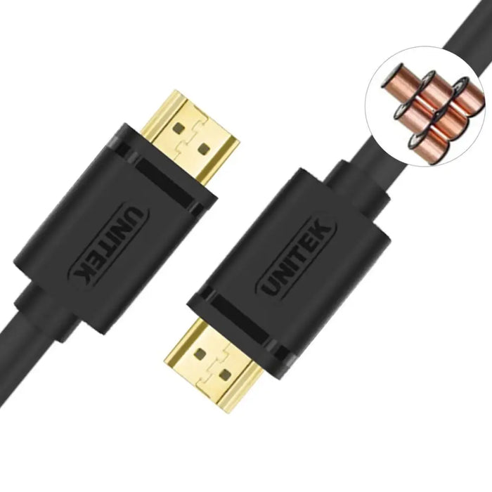 HDMI Cable Unitek Y-C138M 2 m - Адаптери<<<Компютър Кабели и адаптери<<<Компютри| Електроника<<<BigBuy&&&HDMI