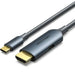 HDMI Cable Vention ABLHG Grey 1,5 m - Компютър Кабели и адаптери<<<Компютри| Електроника<<<BigBuy&&&Адаптери<<<Компютър