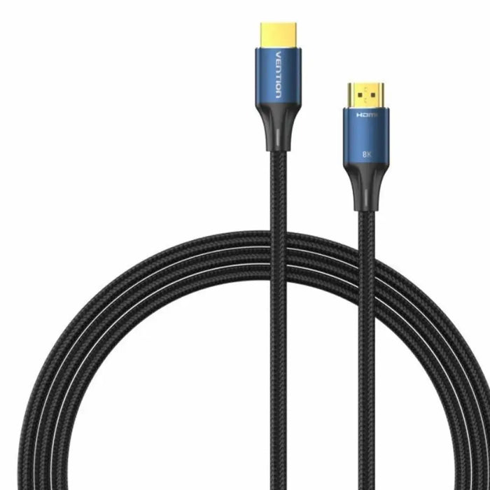 HDMI Cable Vention ALGLF 1 m Blue - Компютър Кабели и адаптери<<<Компютри| Електроника<<<BigBuy&&&Адаптери<<<Компютър