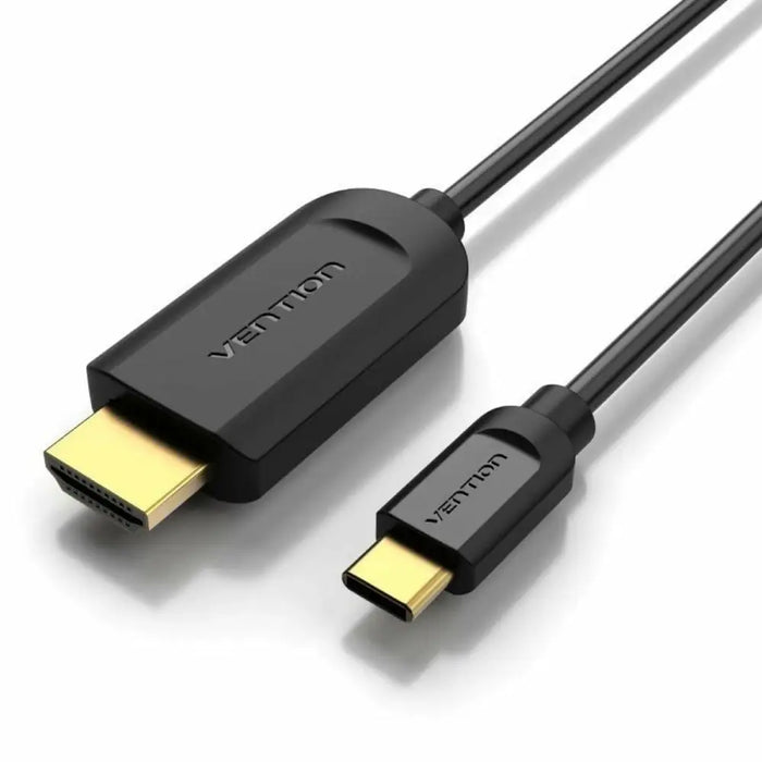 HDMI Cable Vention CGUBH 2 m Black Golden - Компютър Кабели и адаптери<<<Компютри|