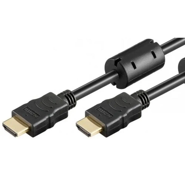 HDMI Cable Wirboo W200 Black - Компютър Кабели и адаптери<<<Компютри| Електроника<<<BigBuy&&&Адаптери<<<Компютър Кабели