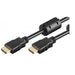 HDMI Cable Wirboo W202 Black - Компютър Кабели и адаптери<<<Компютри| Електроника<<<BigBuy&&&Адаптери<<<Компютър Кабели