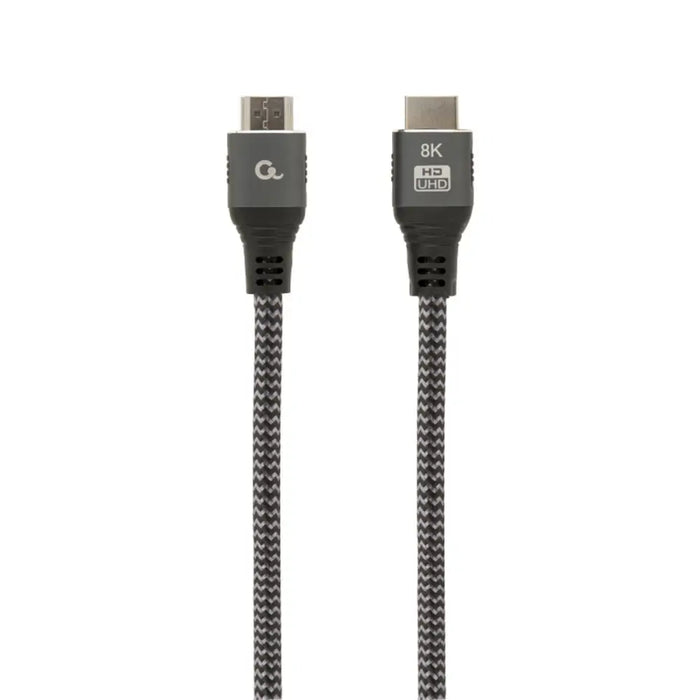 HDMI cable with Ethernet GEMBIRD Select Plus Series Black 2 m - Компютър Кабели и адаптери<<<Компютри|