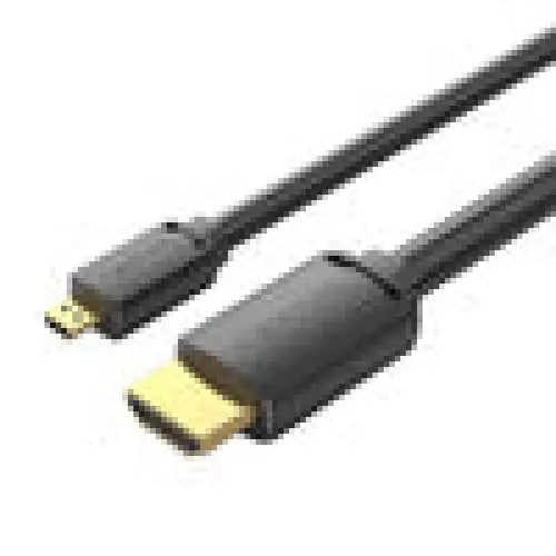 HDMI-D Male to HDMI-A Male Cable Vention AGIBF 1m 4K 60Hz (Black) - Video cables<<<Cables<<<IT