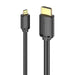 HDMI-D Male to HDMI-A Male Cable Vention AGIBI 3m 4K 60Hz (Black) - Video cables<<<Cables<<<IT