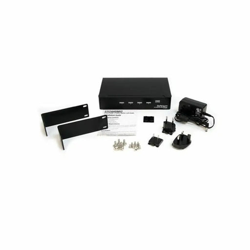 HDMI Switch Startech ST124HDMI2 Black - Компютър Кабели и адаптери<<<Компютри|