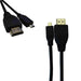 HDMI to Micro HDMI Cable EDM 51234 Black 1 m - Компютър Кабели и адаптери<<<Компютри|