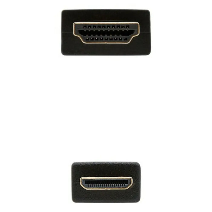 HDMI to Mini HDMI Cable NANOCABLE 10.15.0902 1,8 m Black 1,8 m - Електроника Телевизори<<<Компютри|