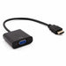 HDMI to VGA Adapter Nilox NXADAP01 15 cm Black Multicolour - Компютър Кабели и адаптери<<<Компютри|