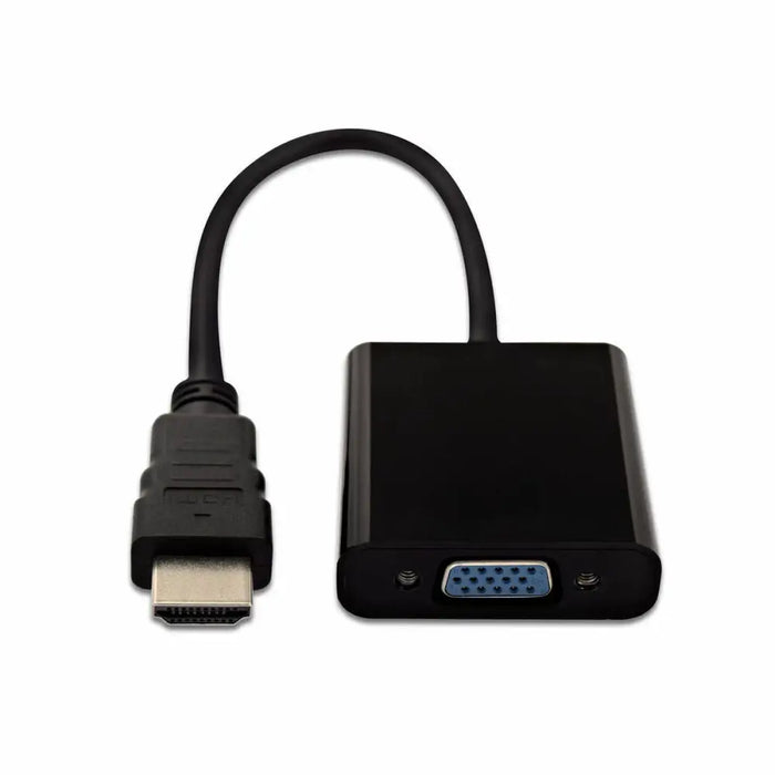 HDMI to VGA Adapter V7 CBLHDAVBLK-1E Black - Компютър Кабели и адаптери<<<Компютри|