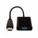 HDMI to VGA Adapter V7 CBLHDAVBLK-1E Black - Компютър Кабели и адаптери<<<Компютри|