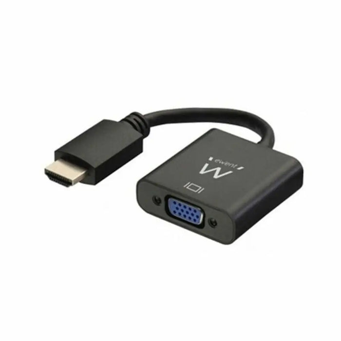 HDMI to VGA with Audio Adapter Ewent AISCCI0306 EW9864 0,23 m Black - Електроника Телевизори<<<Компютри|