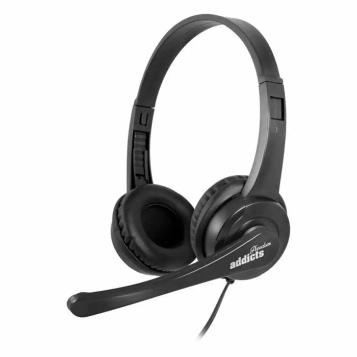 Headphone with Microphone NGS VOX505 USB Black 32 Ohm - Електроника Периферни и резервни части<<<Компютри|