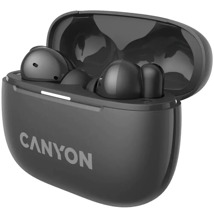 Headphones CANYON CNS-TWS10BK Black - Аудио слушалки<<<Телевизори Аудио и видео<<<TechMart&&&Аудио слушалки<<<Телефони