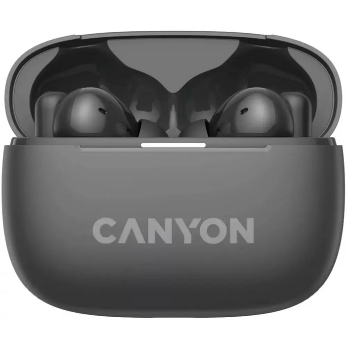 Headphones CANYON CNS-TWS10BK Black - Аудио слушалки<<<Телевизори Аудио и видео<<<TechMart&&&Аудио слушалки<<<Телефони