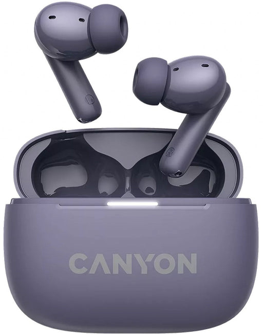 Headphones CANYON CNS-TWS10PL Purple - Аудио слушалки<<<Телевизори Аудио и видео<<<TechMart&&&Аудио слушалки<<<Телефони