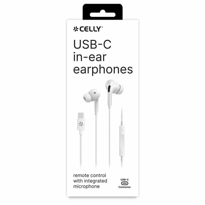 Headphones Celly UP1200TYPECWH White - Електроника Периферни и резервни части<<<Компютри|