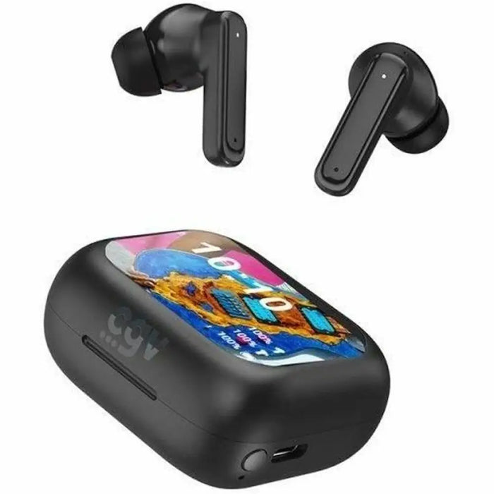 Headphones CGV Black - Микрофони и слушалки<<<Електроника Периферни и резервни части<<<Компютри| Електроника<<<BigBuy