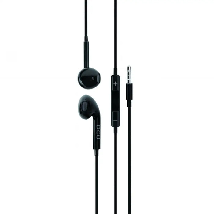 Headphones DCU 34151001 Black - Електроника Периферни и резервни части<<<Компютри| Електроника<<<BigBuy&&&Микрофони и