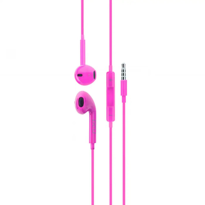 Headphones DCU 34151002 Pink - Електроника Периферни и резервни части<<<Компютри| Електроника<<<BigBuy&&&Микрофони и