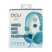 Headphones DCU SAFE Blue - Електроника Периферни и резервни части<<<Компютри| Електроника<<<BigBuy&&&Микрофони и