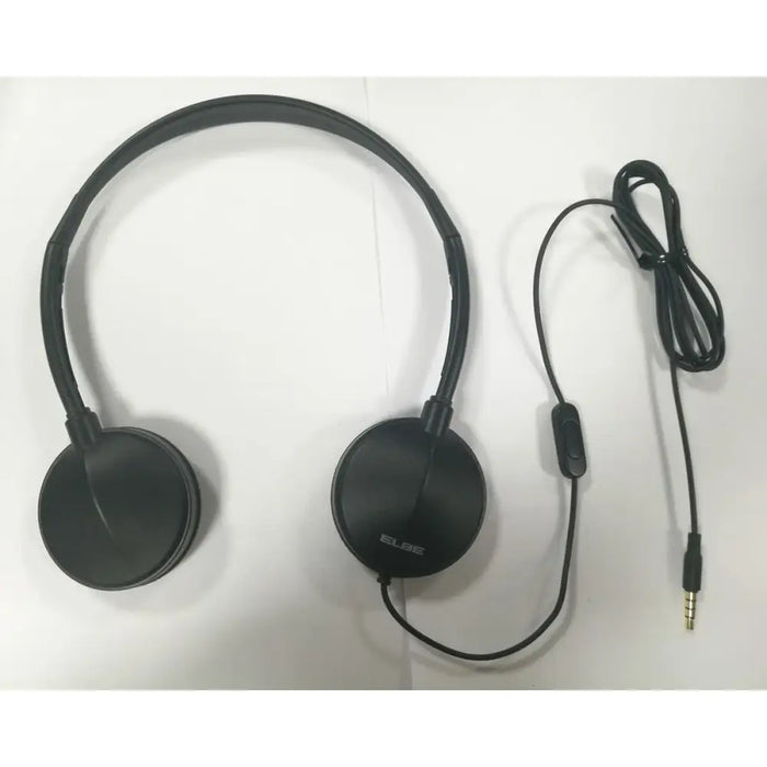 Headphones ELBE AU789CC Black - Електроника Периферни и резервни части<<<Компютри| Електроника<<<BigBuy&&&Микрофони и