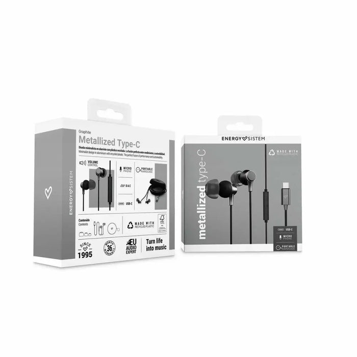 Headphones Energy Sistem 456741 Black - Електроника Периферни и резервни части<<<Компютри|