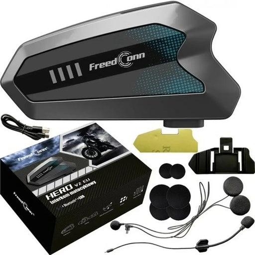 Headphones Freedconn HERO V2 EU Black - Микрофони и слушалки<<<Електроника Периферни и резервни части<<<Компютри|