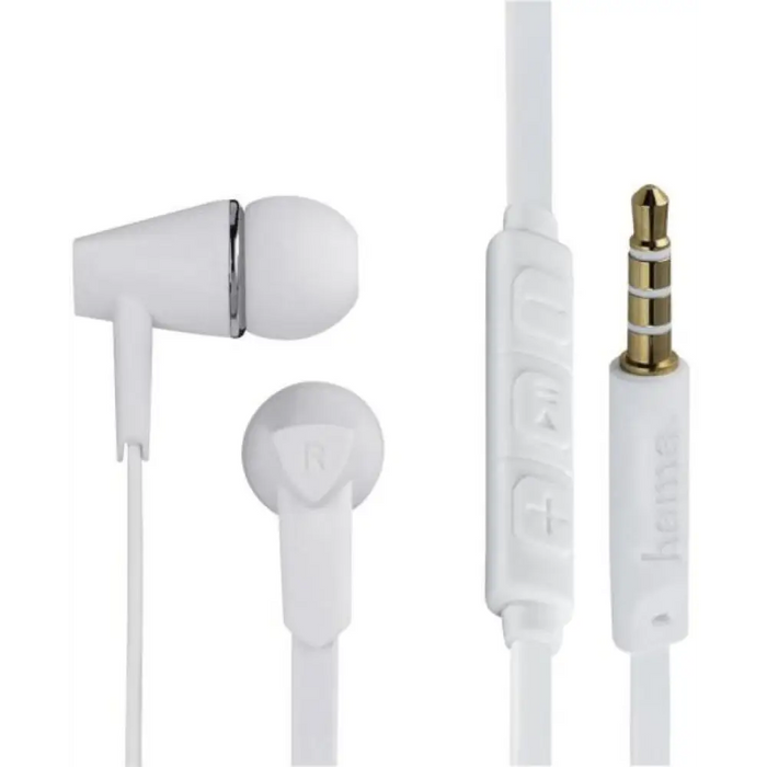Headphones HAMA-184008 Joy White - Аудио слушалки<<<Телевизори Аудио и видео<<<TechMart&&&Аудио слушалки<<<Телефони и