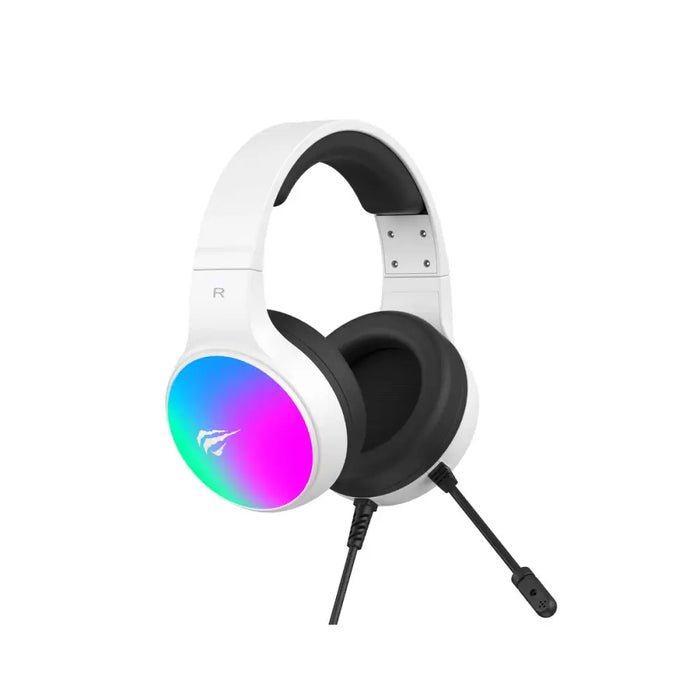Headphones Havit H2043Ubw White - Микрофони и слушалки<<<Електроника Периферни и резервни части<<<Компютри|