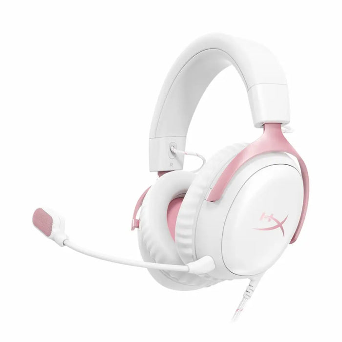 Headphones HyperX 9W1Q4AA White Pink - Електроника Периферни и резервни части<<<Компютри|