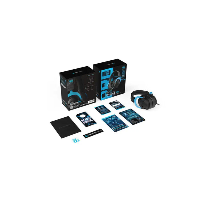 Headphones Newskill NS-HS-SYLVANUSPRO Black/Blue - Електроника Периферни и резервни части<<<Компютри|