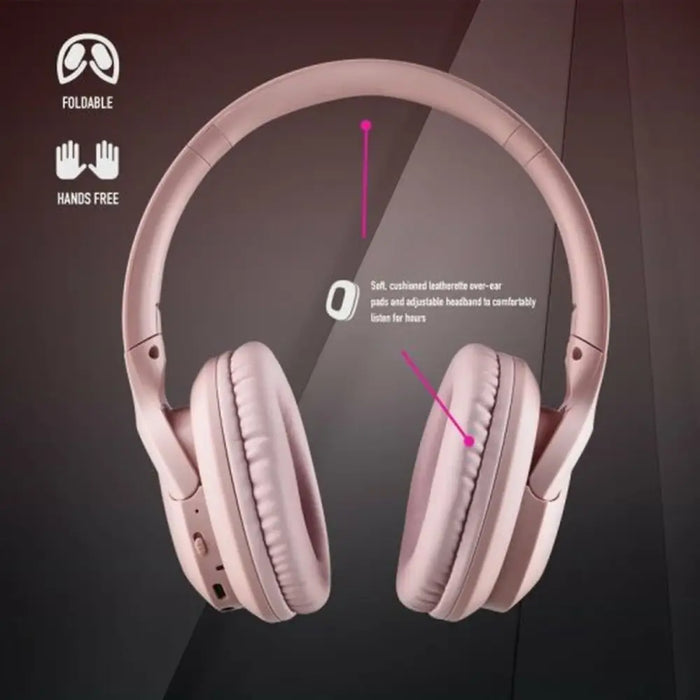 Headphones NGS ARTICAGREEDPINK Pink - Електроника Звук<<<Компютри| Електроника<<<BigBuy&&&Блуту слушалки<<<Електроника
