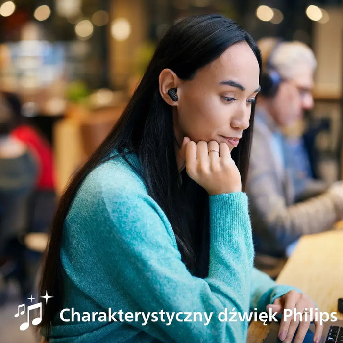 Headphones Philips TAT3508BK/00 Black (1 Unit) - Електроника Периферни и резервни части<<<Компютри|