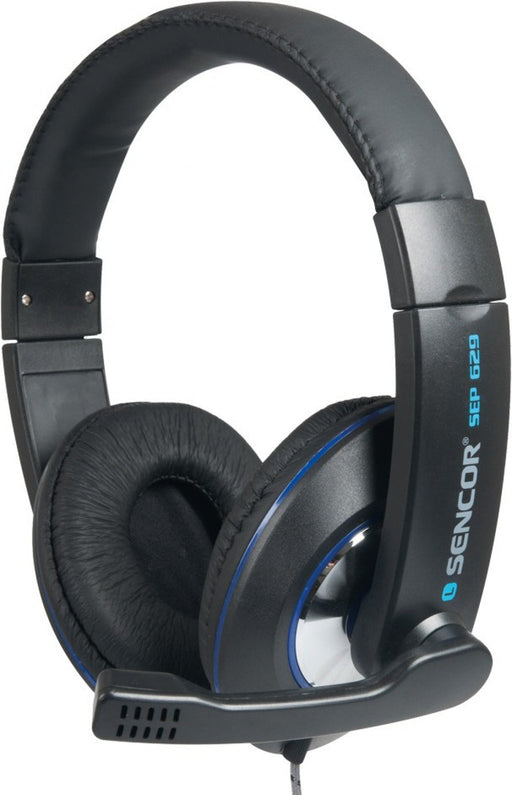 Headphones Sencor SEP629 + microphone - Слушалки<<<Периферия<<<Компютри и периферия<<<TechMart