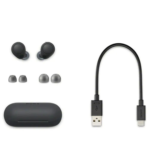 Headphones Sony WFC700NB.CE7 - Слушалки<<<SONY Small Audio<<<SONY<<<PolyComp&&&Аудио слушалки<<<Телефони и