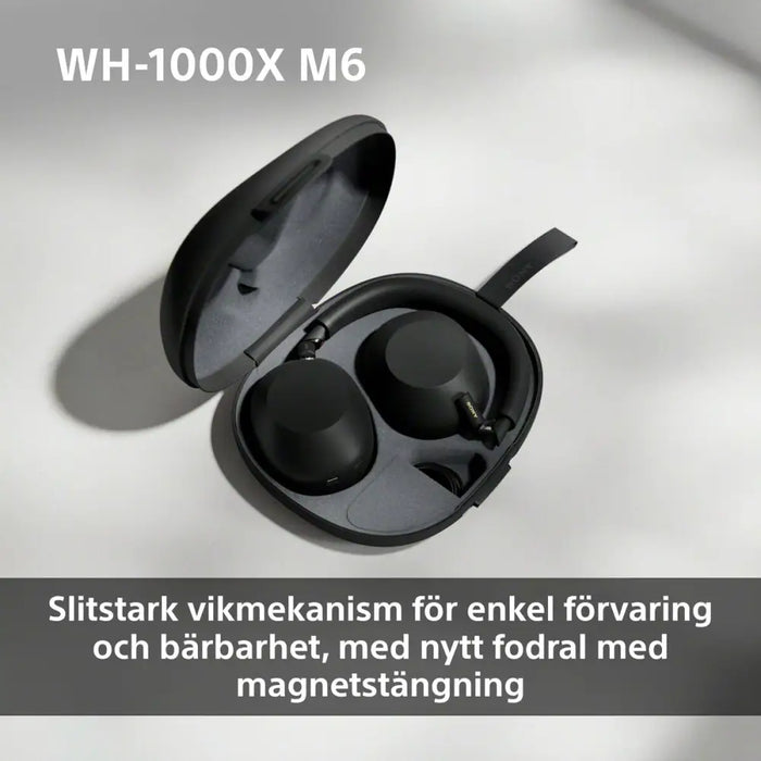 Headphones Sony WH1000XM6B.CE7 Black - Микрофони и слушалки<<<Електроника Периферни и резервни части<<<Компютри|
