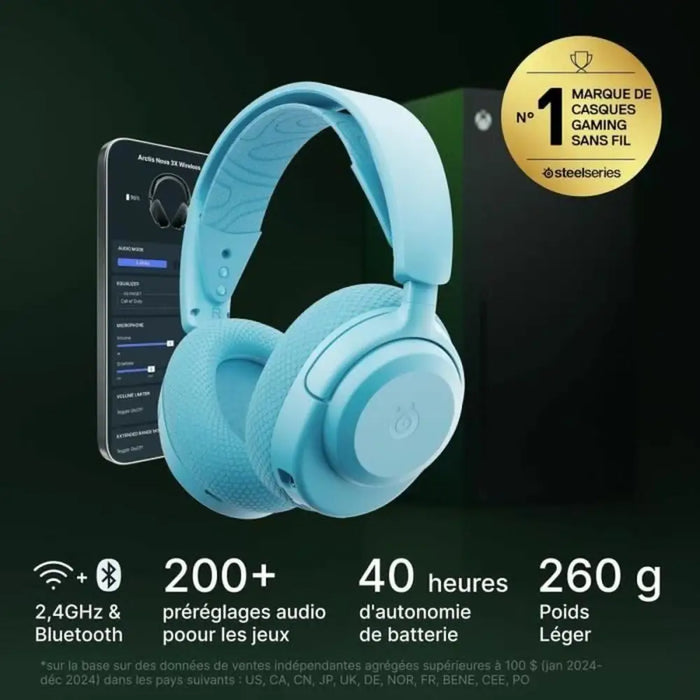 Headphones SteelSeries Arctis Nova 3XW Water - Микрофони и слушалки<<<Електроника Периферни и резервни