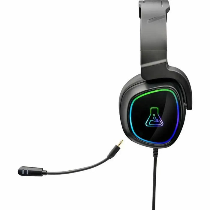 Headphones The G-Lab Black - Компютър Игри<<<Компютри| Електроника<<<BigBuy&&&Гейминг Слушалки<<<Компютър