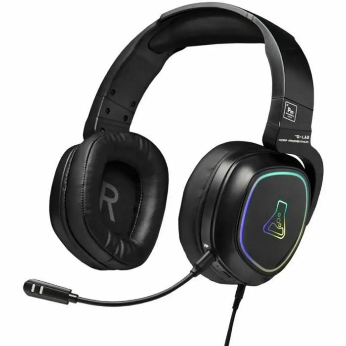 Headphones The G-Lab Black - Микрофони и слушалки<<<Електроника Периферни и резервни части<<<Компютри|