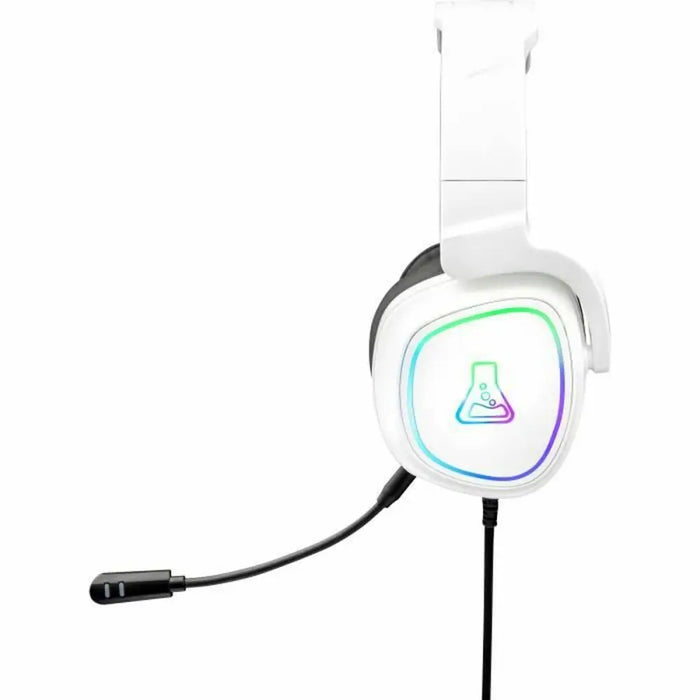 Headphones The G-Lab White - Компютър Игри<<<Компютри| Електроника<<<BigBuy&&&Гейминг Слушалки<<<Компютър