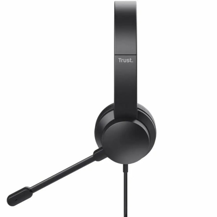 Headphones Trust HS-150 Black - Електроника Периферни и резервни части<<<Компютри| Електроника<<<BigBuy&&&Микрофони и