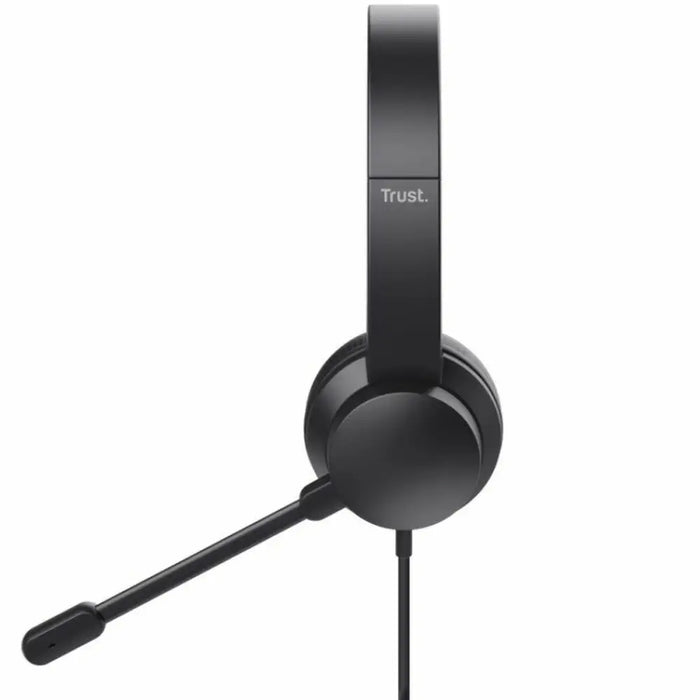 Headphones Trust HS-201 Black - Електроника Периферни и резервни части<<<Компютри| Електроника<<<BigBuy&&&Микрофони и