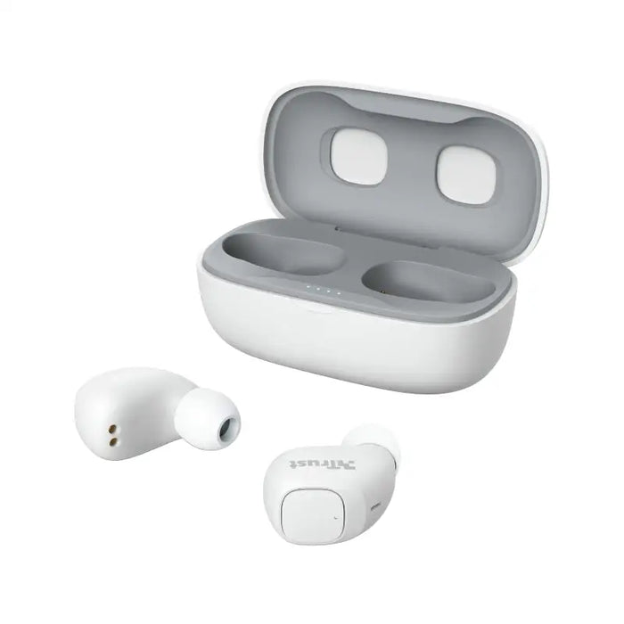 Headphones Trust NIKA COMPACT BT WHITE Bluetooth IN-EAR (PLUGS) - Headsets<<<TRUST компютърна периферия и