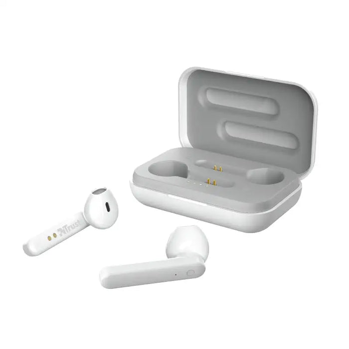 Headphones Trust PRIMO TOUCH BT WHITE IN-EAR (PLUGS) Bluetooth - Headsets<<<TRUST компютърна периферия и