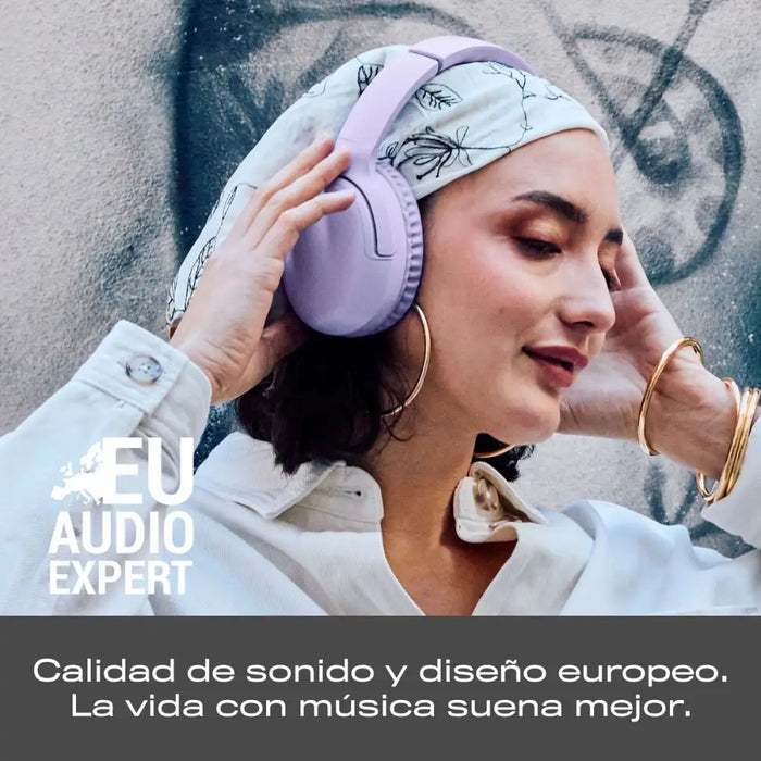 Headphones with Headband Energy Sistem 459681 Lavendar - Електроника Периферни и резервни части<<<Компютри|